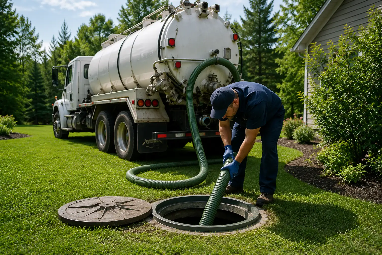 Durham septic service for rural homes